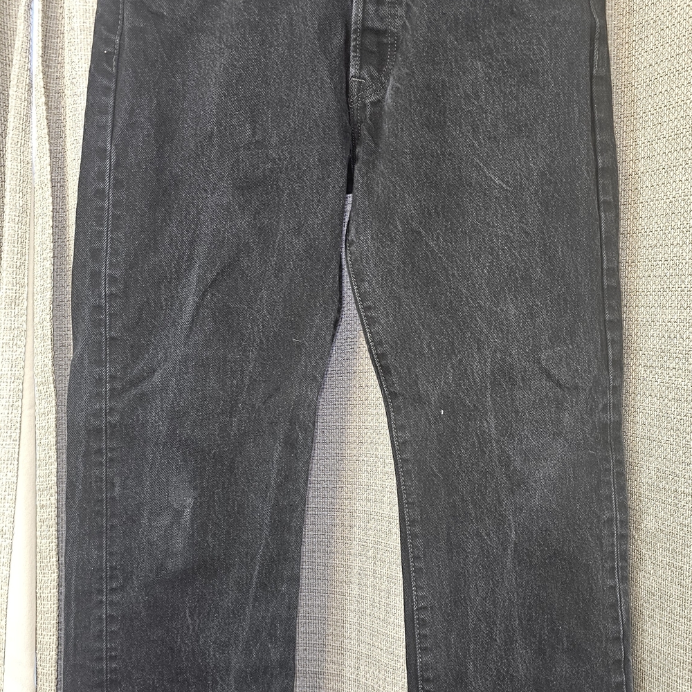 Levi's Men's Charcoal Straight Jeans